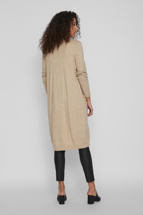 Vila viril l/s long knit cardigan-noos